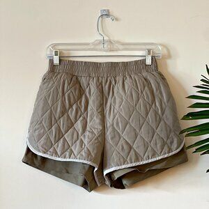 Grey Lab Los Angeles Quilted Shorts – Women's Small